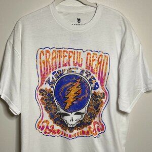 Grateful Dead " Live 1989" Men's T-Shirt 70's Rock Band  Size XL